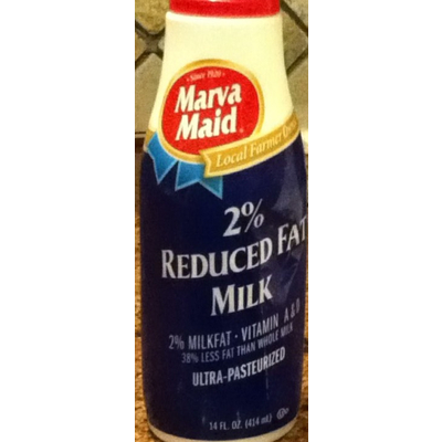 2% Reduced Fat Milk