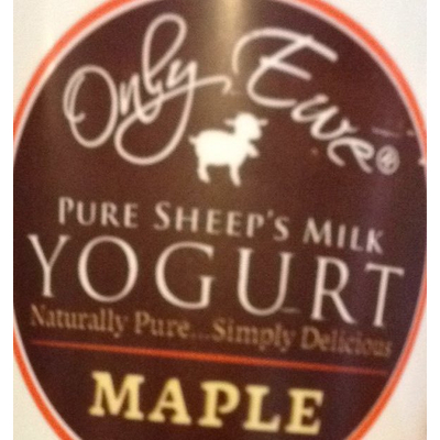 Pure Sheep's Milk Yogurt, Maple