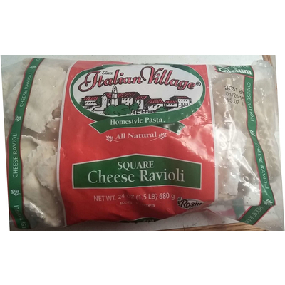 Cheese Ravioli, Square