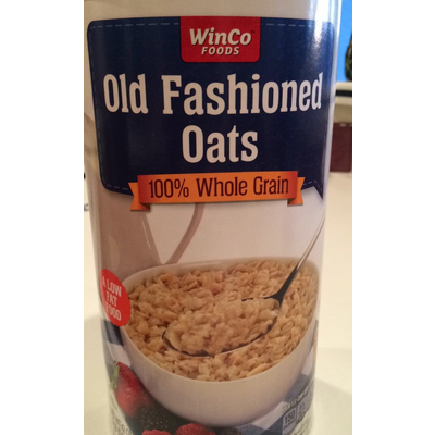 100% Whole Grain Old Fashioned Oats