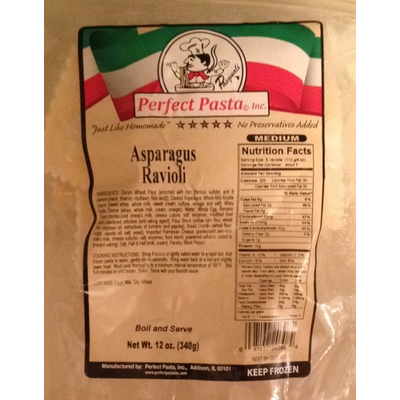 Asparagus Ravioli