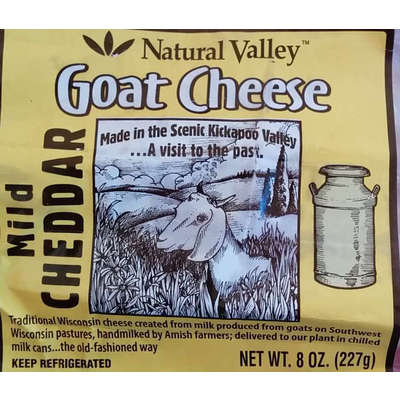 Goat Cheese, Mild Cheddar