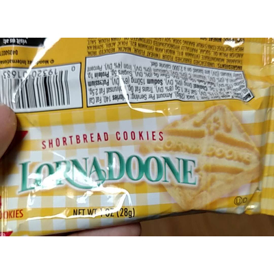 Calories In Shortbread Cookies From Nabisco Lorna Doone