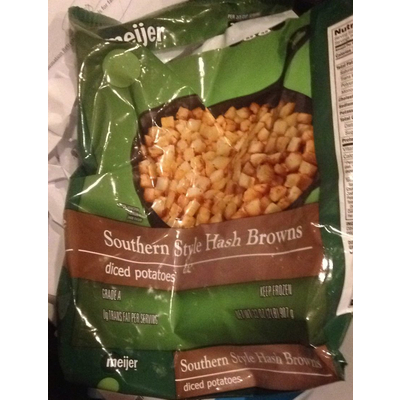 Diced Potatos, Southern Style Hash Browns