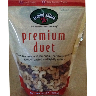 Premium Duet, Whole Cashews and Almonds