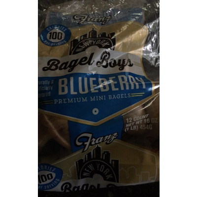 Mini Bagels, Blueberry