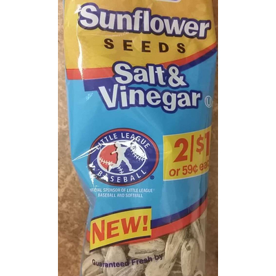Sunflower Seeds, Salt & Vinegar