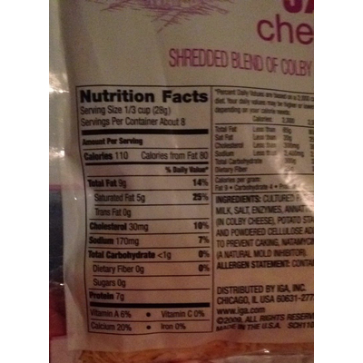 Colby Jack Cheese