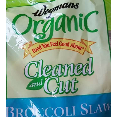 Broccoli Slaw, Cleaned and Cut