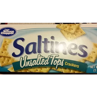 Saltines Crackers, Unsalted Tops