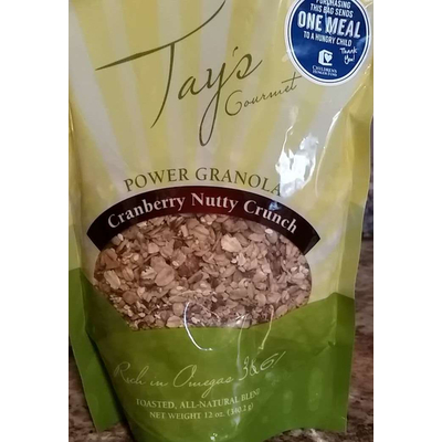 Power Granola, Cranberry Nutty Crunch