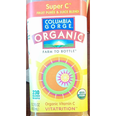 Organic Fruit Puree & Juice Blend, Super C