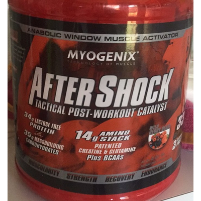 After Shock Tactical Post-Workout Catalyst, Wild Berry Blast