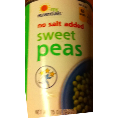 Sweet Peas, No Salt Added