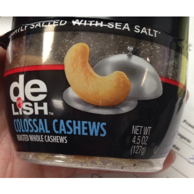 Colossal Cashews, Lightly Salted with Sea Salt