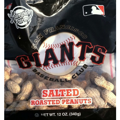 San Francisco Giants Baseball Club, Salted Roasted Peanuts
