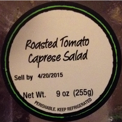 Roasted Tomato Caprese Salad