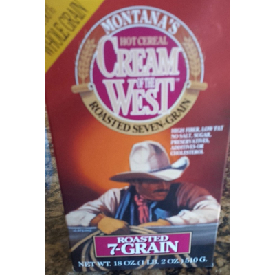 Hot Cereal, Cream of the West Roasted Seven-Grain