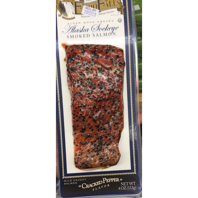 Smoked Salmon, Cracked Pepper
