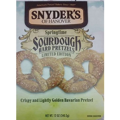 Sourdough Hard Pretzels