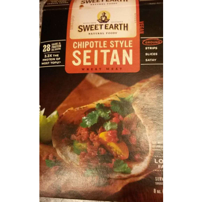 Seitan Wheat Meat, Chipotle Style