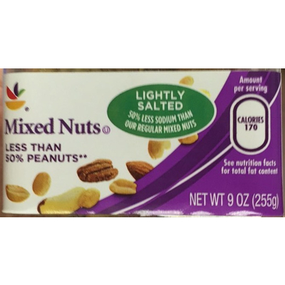Mixed Nuts, Lightly Salted