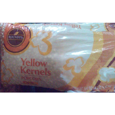 Popcorn, Yellow Kernels