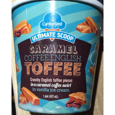 Ultimate Scoop, Ice Cream, Caramel Coffee English Toffee