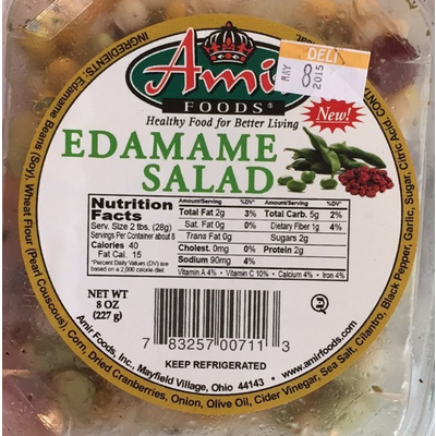 Salad, Edamame