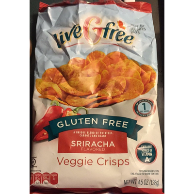 Veggie Crisps, Sriracha, Gluten Free