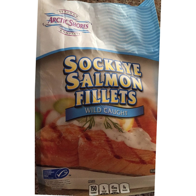 Sockeye Salmon Fillets, Wild Caught