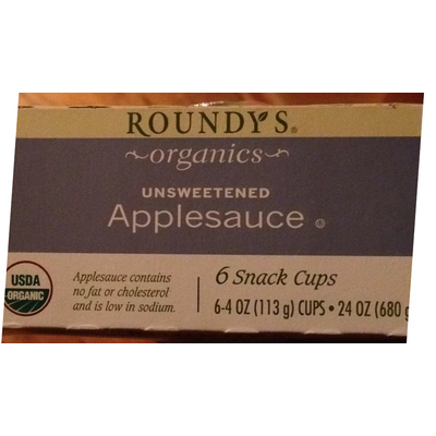 Unsweetened Applesauce