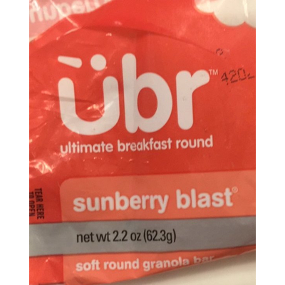 Granola Bar, Sunberry Blast