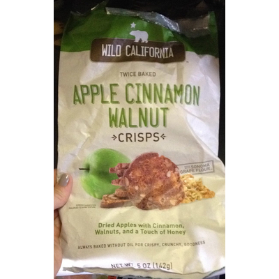 Apple Cinnamon Walnut Crisps