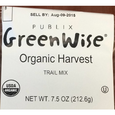 Organic Harvest Trail Mix