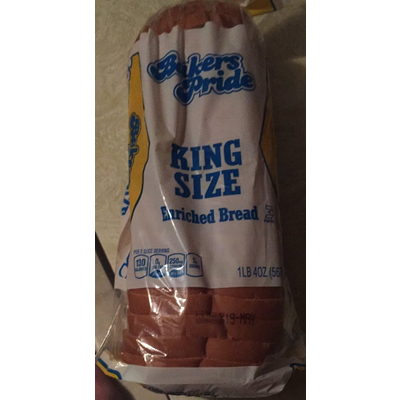 King Size Enriched Bread