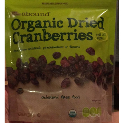 Organic Dried Cranberries