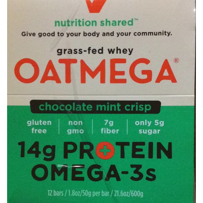 Grass-Fed Whey Oatmega, Chocolate Mint Crisp