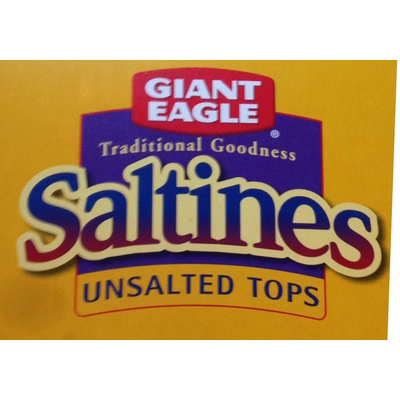 Saltines, Unsalted Tops