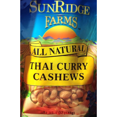 Thai Curry Cashews