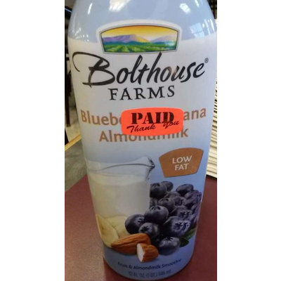 Almondmilk Smoothie, Blueberry Banana