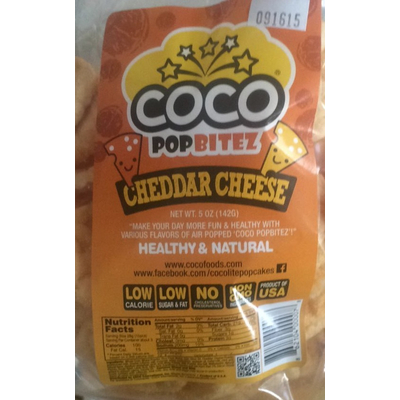 Pop Bitez, Cheddar Cheese