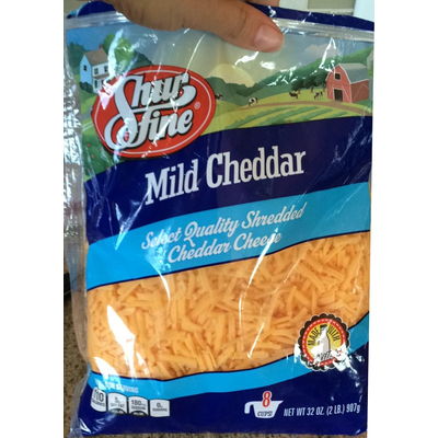 Mild Cheddar, Shredded