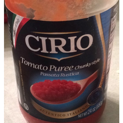 Tomato Puree, Chunky Style