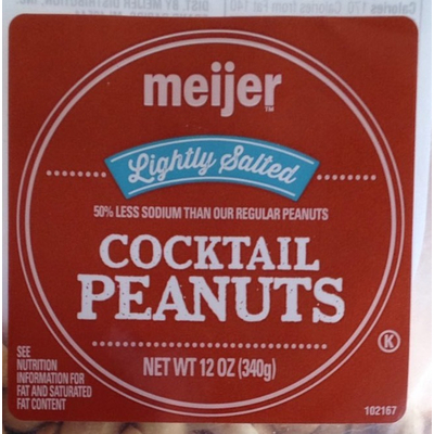 Cocktail Peanuts, Lightly Salted