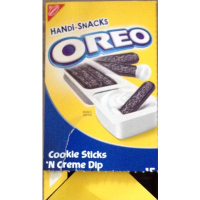 Handi-Snacks, Cookie Sticks 'n Creme Dip