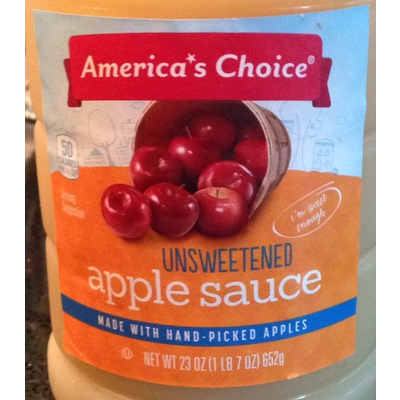 Unsweetened Apple Sauce