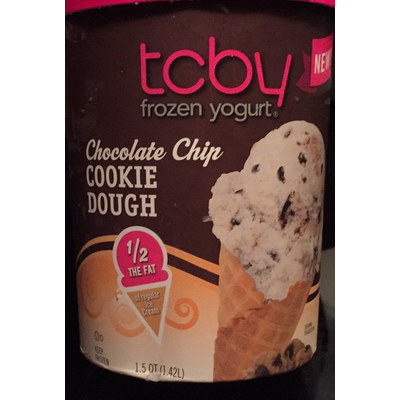 Frozen Yogurt, Chocolate Chip Cookie Dough