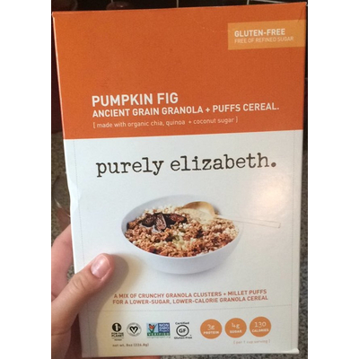 Pumpkin Fig, Ancient Grain Granola + Puffs Cereal
