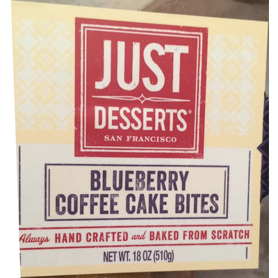 Blueberry Coffee Cake Bites